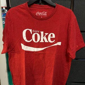 Enjoy Coke Coca-Cola T-Shirt Used Large